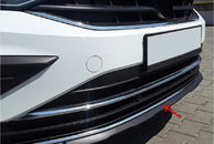 Накладка на передній бампер (нерж) для Volkswagen Tiguan 2020-2023