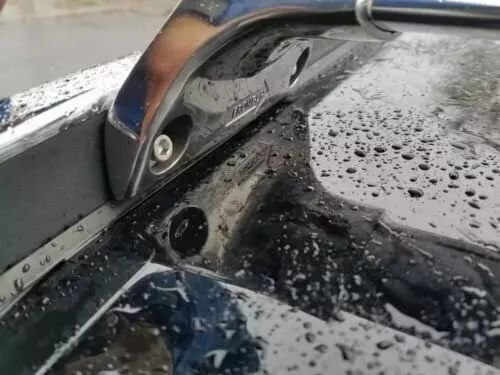 Поперечки на рейлінги Acura MDX 2014-2020 (хром) 