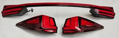 Задняя оптика красная LED для Lexus RX300 2016-
