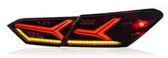Задняя оптика черная LED для Toyota Camry XV70 2018-