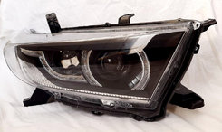 Передняя оптика LED для Toyota Highlander XU40 2012-2015 стиль Range Rover Evogue