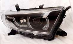 Передняя оптика LED для Toyota Highlander XU40 2012-2015 стиль Range Rover Evogue