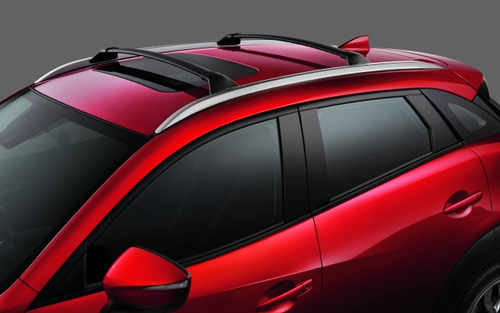Перемички на рейлінги для Mazda CX-5 2017+ (чорні)