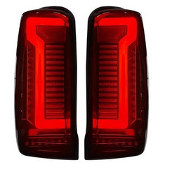 Задняя оптика черная LED для Mitsubishi L200 Triton 2019-