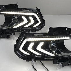 Дневные ходовые огни (DRL) в передний бампер для Ford Mondeo Mk5 / Fusion 2013-