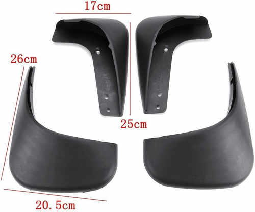 Бризковики Volkswagen Golf 5 Plus рестайлінг 2009-2014, (4шт.)