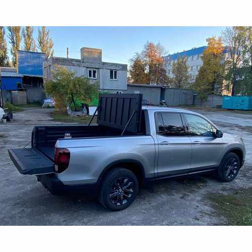 Алюмінієва кришка двосекційна (чорна) на кузов для Ford Ranger
