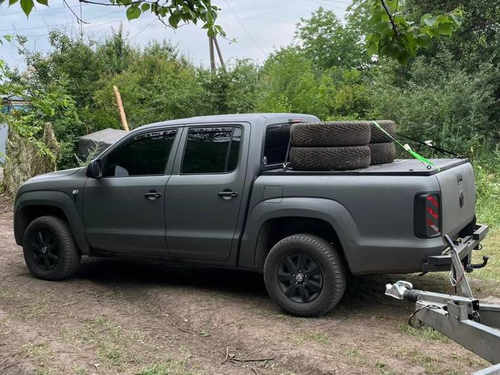 Алюмінієва кришка двосекційна (чорна) на кузов для Ford Ranger