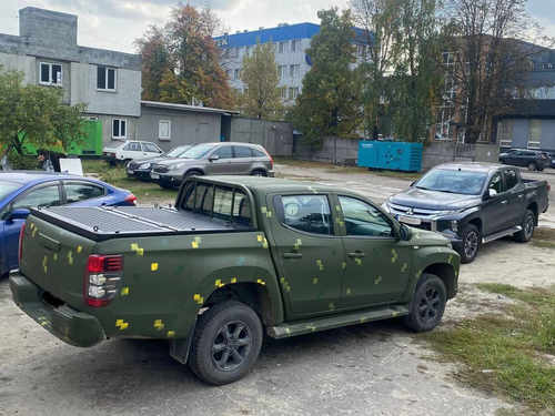 Алюмінієва кришка двосекційна (чорна) на кузов для Ford Ranger