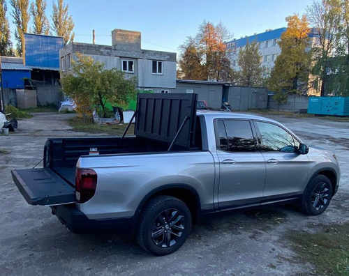 Алюмінієва кришка двосекційна (чорна) на кузов для Ford F150