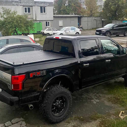 Алюмінієва кришка (чорна) на кузов для GMS Sierra