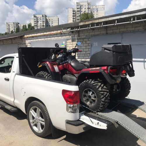 Алюмінієва кришка трьохсекційна (чорна) на кузов для Toyota Tacoma