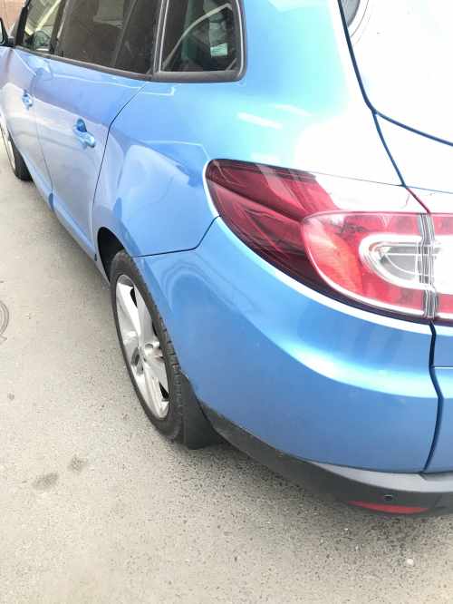 Бризковики задні Renault Megane 3 универсал 2009-2016, (2шт.)