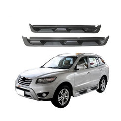 Бічні підніжки пороги Hyundai Santa Fe 2 2006-2012 оригінальний дизайн