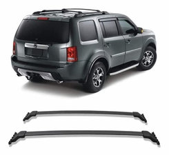 Перемички на рейлінги Honda Pilot 2008-2015 Чорні