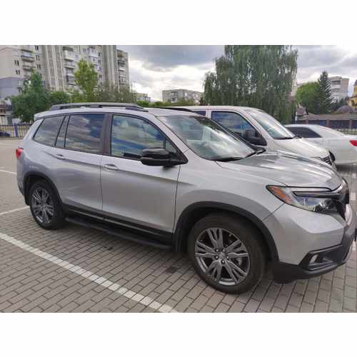 Перемички на рейлінги Honda Pilot 2023+ Чорні