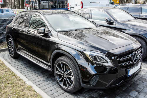 Бічні пороги підніжки Mercedes-Benz GLA (X156) 2014-2019 OEM