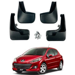 Бризковики Peugeot 207 2006-2012, (4шт.)
