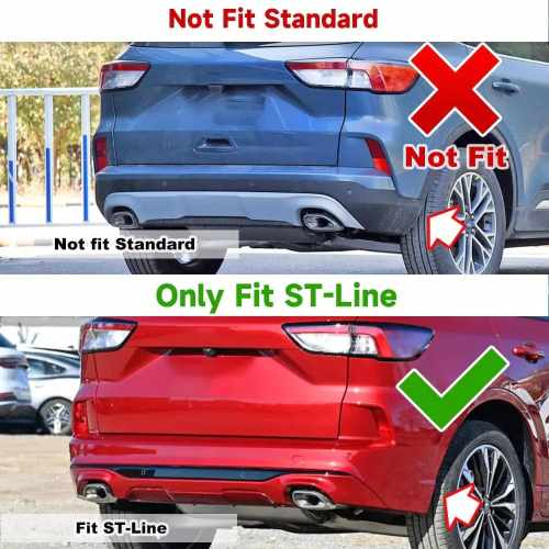 Бризковики Ford Kuga/Escape 2020+, ST-Line (4шт.) Benke