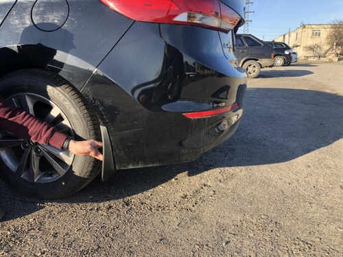 Задні бризковики для Hyundai Elantra AD 2016-2019, к-кт (2шт.)
