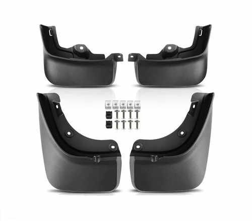 Бризковики Land Rover Range Rover Sport 2023+ L461 з чорними матовими порогами, (4шт.)