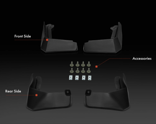 Бризковики Polestar 2 2023+ , (4шт.)