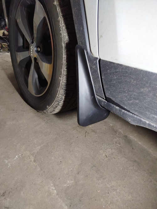 Бризковики передні Jeep Cherokee 2019+, (2шт.)