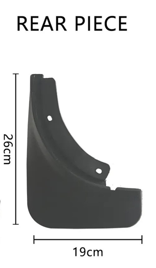 Бризковики задні Volkswagen Passat B7 2011-2015 Європа, (2шт.) Benke