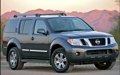 Бризковики Nissan Pathfinder 2005-2012, к-кт 4шт.