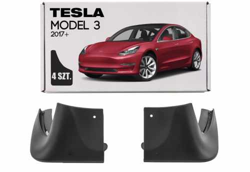 Брызговики передние Tesla Model 3 2016-2023, (2шт.)