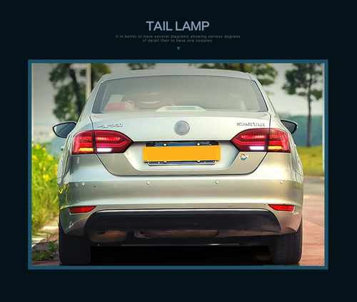 Світлодіодні задні ліхтарі LED для Volkswagen Jetta Mk6 2012-2015