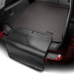 Коврик в багажник коричневый с накидкой Weathertech USA для Toyota LC 200/LX 570 (7 мест)