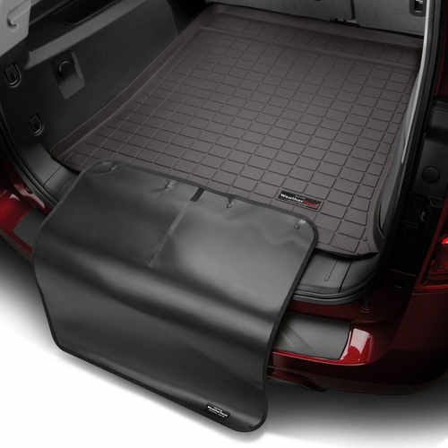Килимок в багажник коричневий з накидкою Weathertech USA для Toyota LC 200/LX 570 (7 місць)