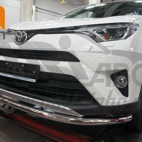 Захист переднього бампера d60 для Toyota RAV 4 2016+
