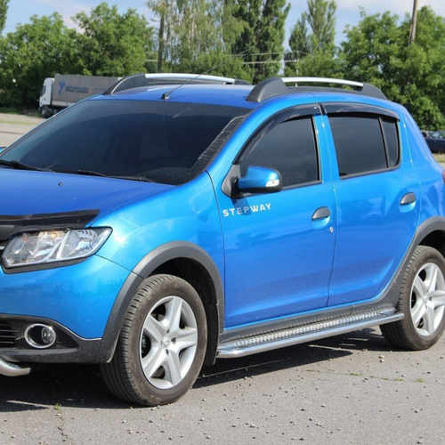 Пороги лист для Renault Sandero Stepway 12+