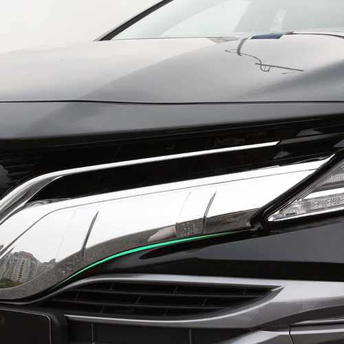 Хром накладка на решітку радіатора для Toyota Camry 70 2018+ Тип W