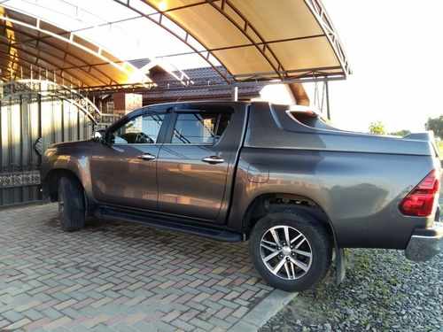 Підніжки Toyota Hilux 2015+ OEM стиль