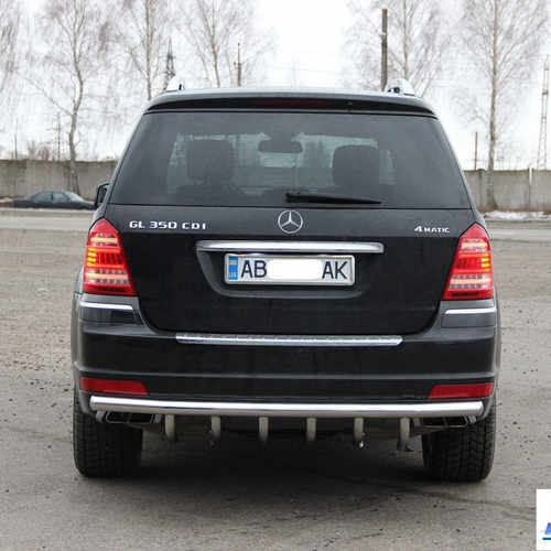 Задня захист Mercedes GL X164 2007-2012