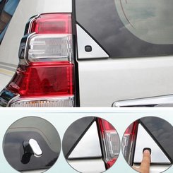 Хром накладки заднього скла для Toyota Land Cruiser Prado 150 2009-2017