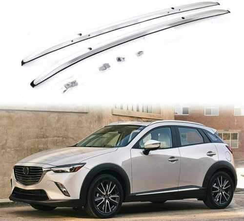 Рейлінги на крышу Mazda CX-3 2015+ (оригінальный дизайн)