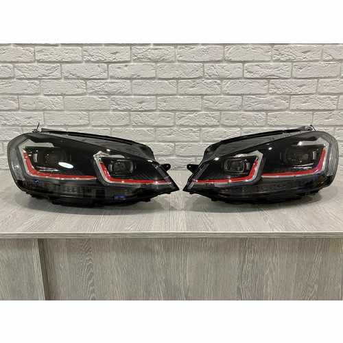 Передні фари FULL LED для Golf 7 2012-2017 стиль GTI