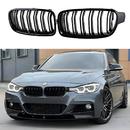 Решітки радіатора ніздрі M3 стиль BMW 3 series F30 F31 чорний глянець 2шт.