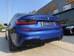 Насадки на вихлопні труби Perfomance M340i BMW 3 series G20 2017- чорні