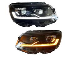 Full led фары стиль Multivan T6.1 2020+ для T6 2016-2019 (левая+ правая) комплектные с блоками