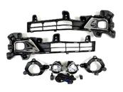 LED протитуманні фари з накладками Toyota Land Cruiser 200 2016-2021