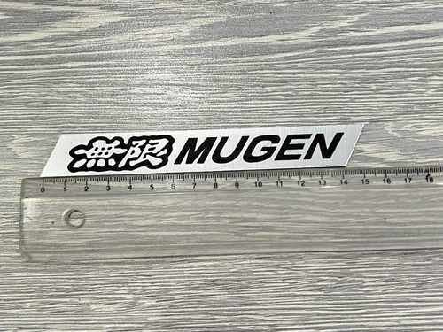Эмблема Mugen для Honda ABS пластик (14см)