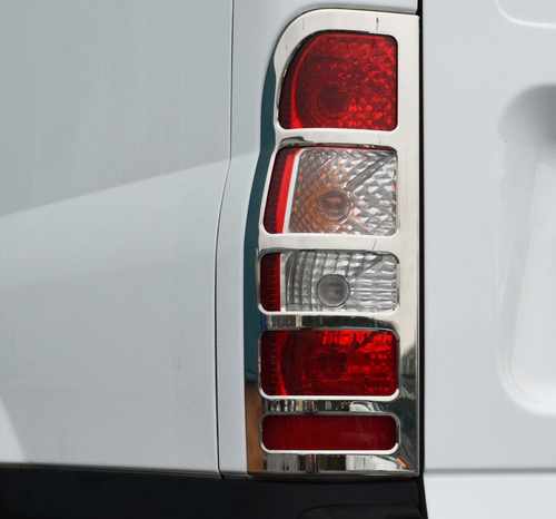 Хром накладки на стопи Ford Transit 2003-2007 нержавіюча сталь