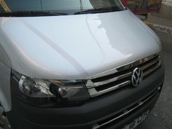Хром молдінг на капот Volkswagen T5 GP 2010-2015 (нержавіюча сталь)