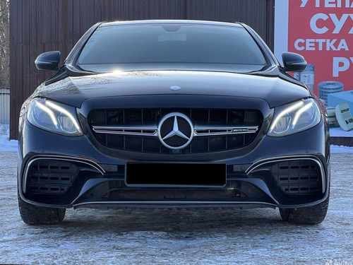 Передній бампер у стилі e63 Mercedes E-Class W213 2016-