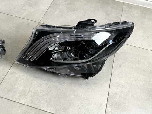Full led фари стиль Maybach Mercedes Benz W447 Vito / V-class / Metris (ліва + права) комплектні з блоками